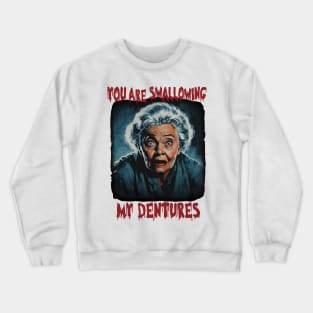 Thrifty Grandma's Halloween Look T-Shirt Crewneck Sweatshirt